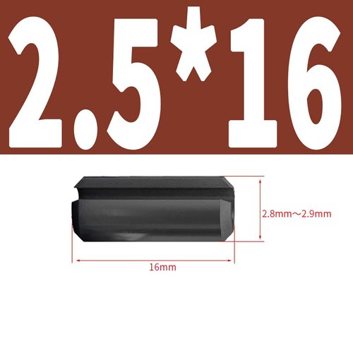 Black Spring Pins Split Tension Roll Pin 65 Mn steel M1.5 M2 M2.5 M3 M4 M5-M12 - Picture 43 of 156