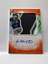 Mitch Haniger Seattle Mariners 2019 Topps Inception IAJ-MH Player Worn 18/25 Aut