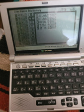 SHARP ELECTRONIC FOLDING DICTIONARY MODEL RD-...