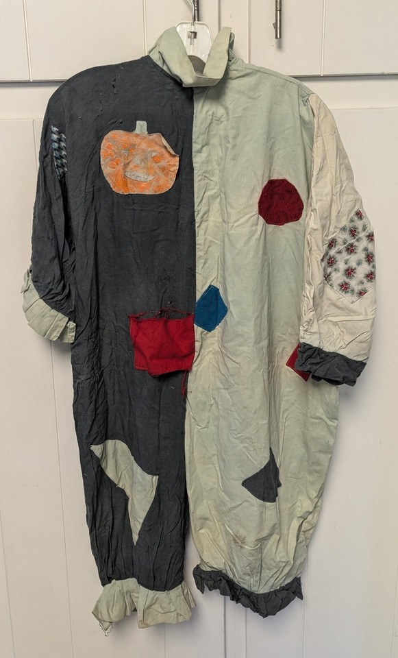 Vintage Halloween Clown Costume Handmade 1940s eBay