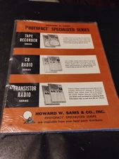 Vintage Howard W. Sams & Co. Sams 1965 Photofact Auto Radio Series Book AR-33