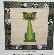 Stalker Cat Quilt Pattern by StoryQuilts.com,...