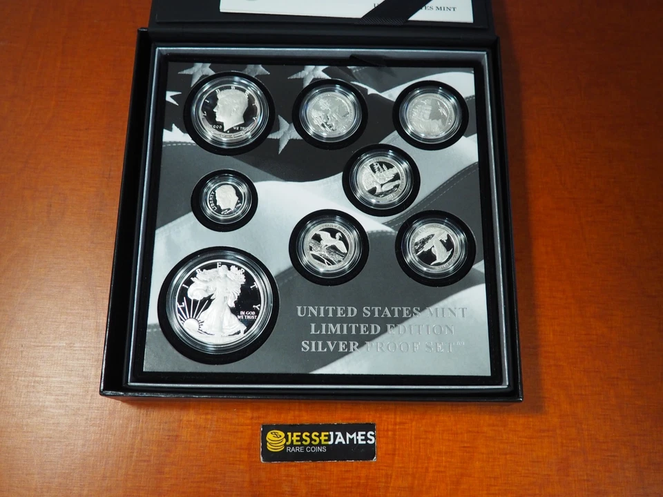 2018 S PROOF SILVER EAGLE LIMITED EDITION PROOF SET 18RC IN OGP - Image 2 of 4