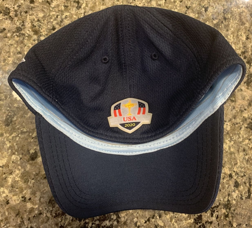 Casquette chapeau USA Ryder Cup taille S/M stretch fit New Era 39Thirty 2020 bleu golf neuve avec étiquette - Photo 4 sur 8