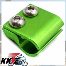 Green Brake Line Clamp For Kawasaki KX65 2000-2017 KX125 KX250F KX450F KLX450R