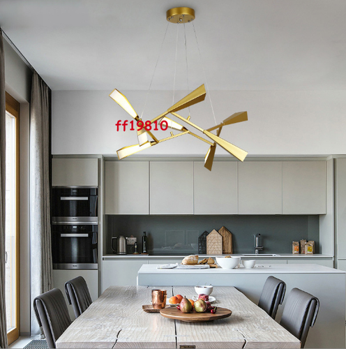 Modern LED Chandelier Light Sputnik Pendant Lamp Ceiling Lighting Fixture - Picture 3 of 12