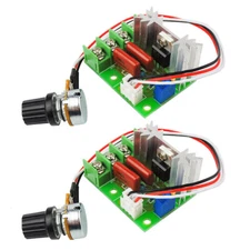 2X AC 110 220V 2000W High Power Voltage Regulator Dimmer Motor Speed Controller