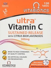 Vitabiotics Ultra Vitamin C 500mg Sustained Release - 120 Tablets