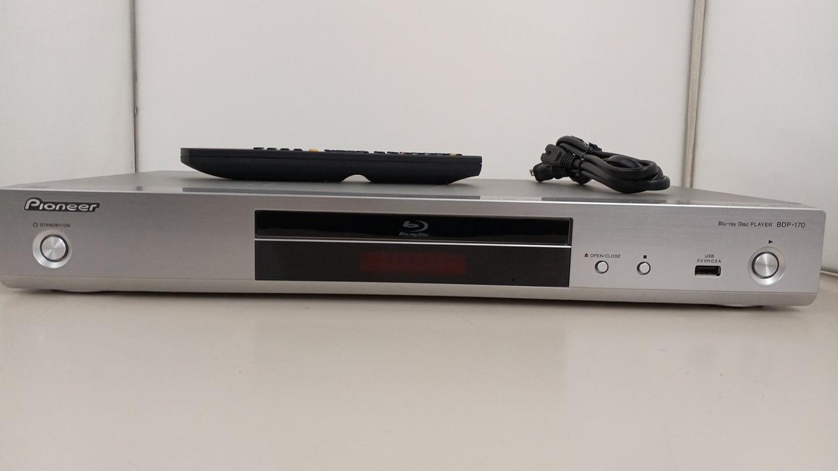 Pioneer BDP-170 Blu-rayプレーヤー Pioneer BDP-170-S Blu-ray Disc Player 3D SACD Wi-Fi Silver