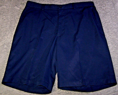 Bolle Shorts Men's 35X9 Casual Golf Navy Blue Pre-Owned