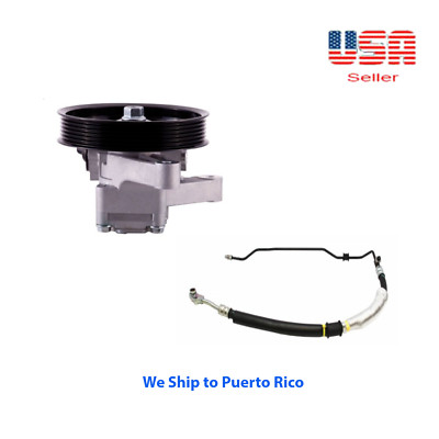 Power Steering Hose & Power Steering pump  Fit Honda Accord 2003-2007  3.0L