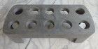 Tool Caddy # 40 Taper Toolholder Rack That Holds 10 Bt40 Cat40 Nmbt40 Cnc Conven