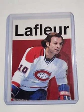 Guy Lafleur Artist Signed Hockey Art Card 2/10