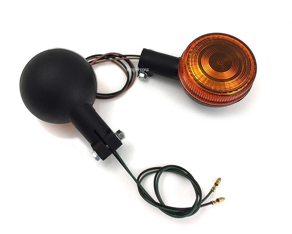 2pcs Front Turn Signal Indicator Winker for 80 81 82 Yamaha Exciter 250 SR250	 Foto 2 de 3