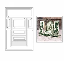 Centre Stepper Frame Metal Die Cuts, Centre Stepper Frame Cutting Dies Cut St...
