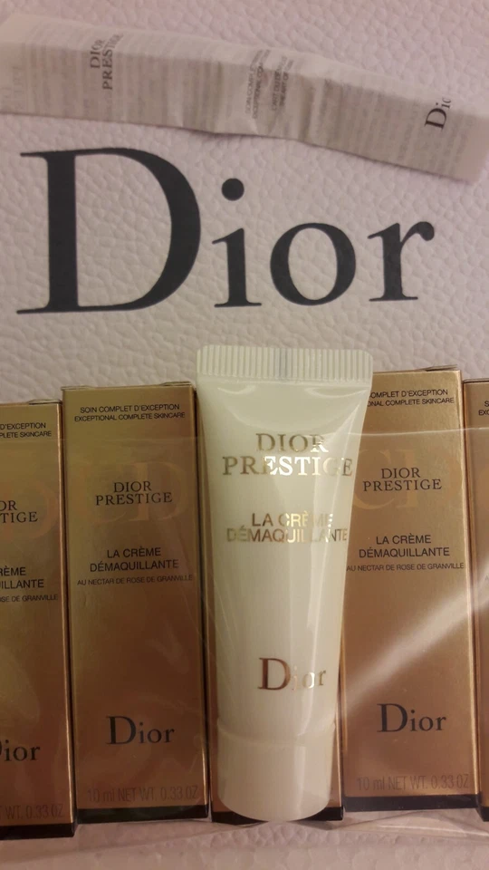 Dior Prestige LA Creme Crème Démaquillante Luxury Makeup Remover 10ml x 3 = 30ml - Image 4 of 4