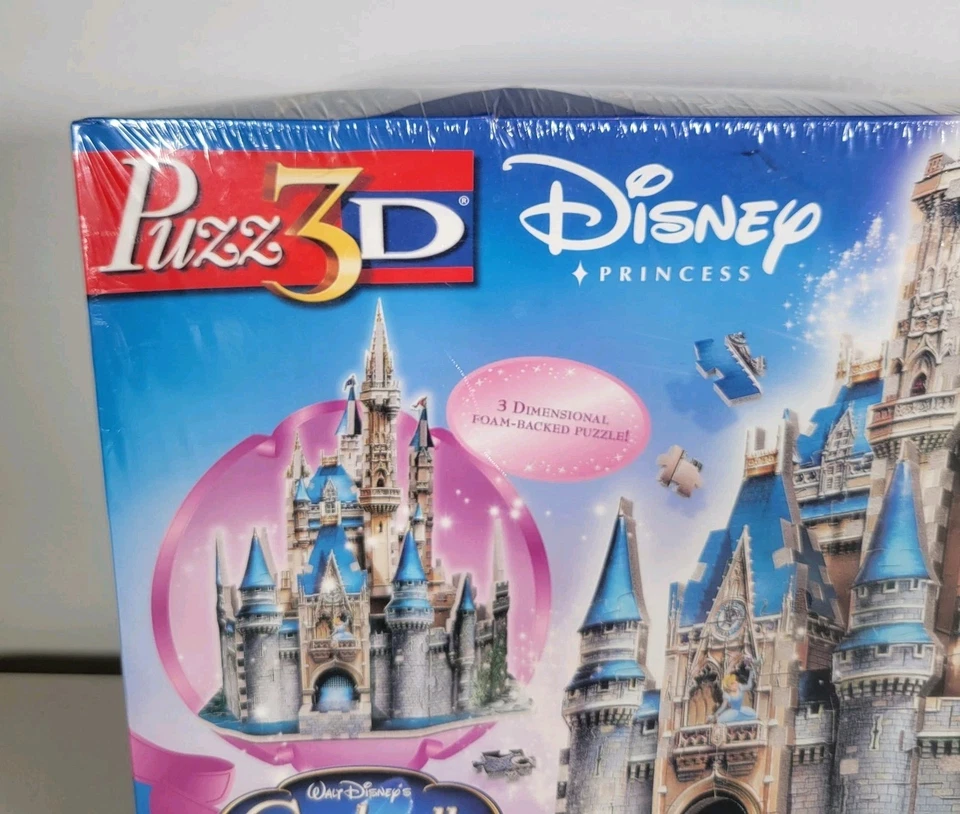 Disney Princesa Puzzle 3D Castillo de Cenicienta 400 Piezas Sellado de Fábrica Foto 2 de 4