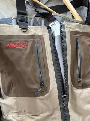 Airflo Zipped Breathable Stockingfoot Chest Waders L.