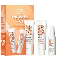 Briogeo Blossom & Bloom Volumize Lift Hair Care Minis | Travel Set | New in Box