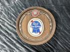 New ListingVINTAGE PABST BLUE RIBBON BEER BARREL SIGN PBR PLASTIC KEG 14 X 6" BAR WALL