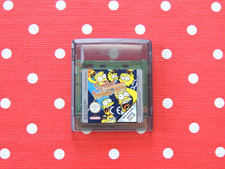 the Simpsons: Night of the Living Treehouse of Horror Nintendo Gameboy Color