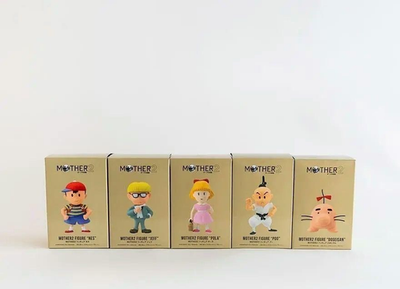ゲームキャラクター MOTHER2 GOLD BOX GOLDBOX series MOTHER 2 EARTHBOUND Hobonichi Figure Set Japan NEW