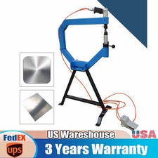 4inch Pneumatic Planishing Hammer Airpress Tool w/ Cast-Iron Stand, Anvil 1/2/3"