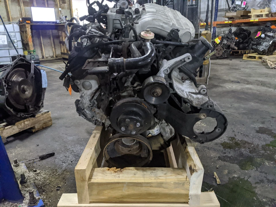 1994-1995 Ford Mustang 3.8L Engine Motor Complete Assembly 99K VZWLG Foto 2 de 4