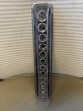 Snap on 12pc Metric Socket Set 8mm -19mm W/ Magnetic Tray - PAKLD085 Hardly Used