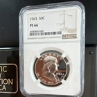 1963 Franklin Half Dollar 50C NGC PF 66 Proof Silver Philadelphia