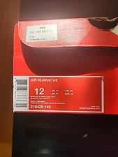 Nike Air Huarache WHITE/BLUE HERO/WOLF GREY Men's size 12