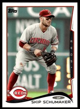 2014 Topps #428 Skip Schumaker Cincinnati Reds Baseball