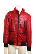 Giubbotto Uomo Love Moschino Rosso Bomber Nuovo 100% Originale