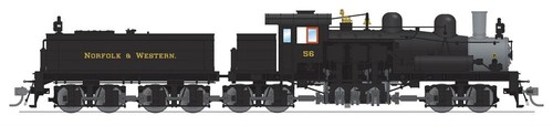 Broadway Limited 7817 Paragon4 Class D 4-truck Shay "Norfolk and Western" #156 | Zustand: Neu