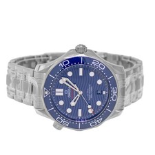 Omega Seamaster 300m Stainless Steel Blue Index Dial 210.30.42.20.03.001 6