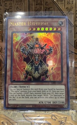 Master Hyperion  GFP2-EN047  Ultra Rare Holo 1st Edition Yu-Gi-Oh!