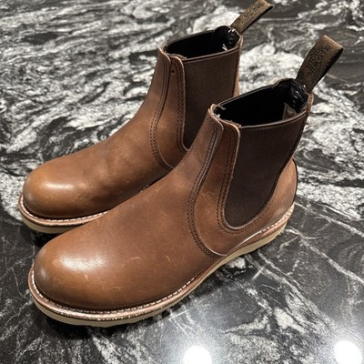 Red Wing Shoes 3190 6'' Classic Chelsea Amber Harness Size 8 D New 2nds
