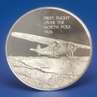 Sterling Silver Round Franklin Mint History of Flight 37.07 gram (1.10 ozt .999)
