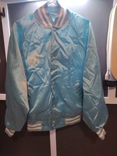 Vintage West Ark United Steelworkers of America Sz L Sky Blue *Small Stain*