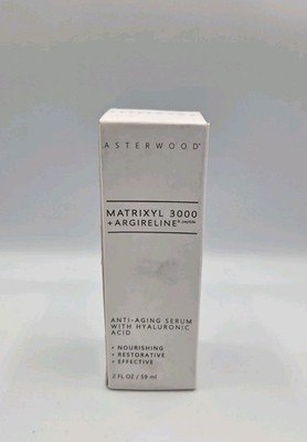 Asterwood Matrixyl 3000 Argireline Peptide Hyaluronic Serum New Fast Shipping