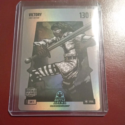 2024 Bo Jackson Battle Arena Victor Wembanyama Victory Silver Battlefoil