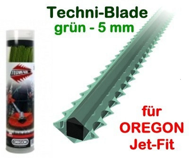 Freischeider spez. Mähfaden Oregon Techni-Blade 5.0mm 26cm 70 Stck f Motorsense