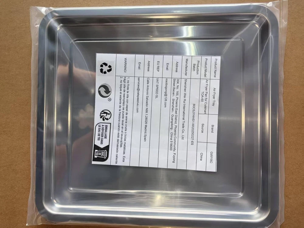 Cuisinart TOA-60 TOA-65 TOA-70 Air Fryer Replacement Tray