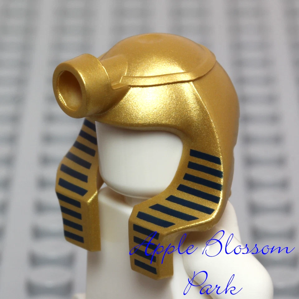 NUEVO Lego Minifigura Pharaoh's Quest AMSET-RA VESTIDO DE CABEZA - Momia Sombrero Dorado Equipo 7327 Foto 2 de 4