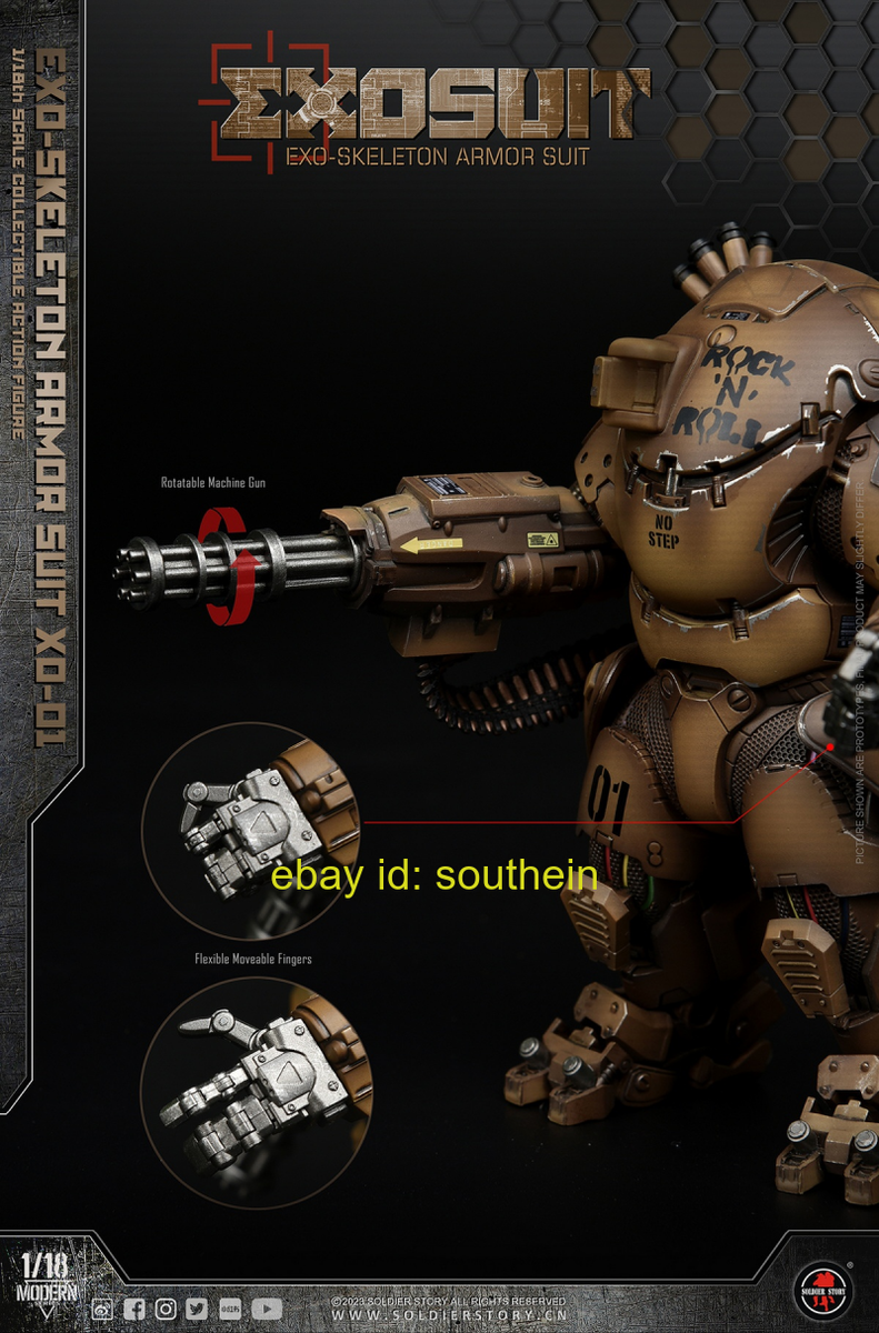 SoldierStory 1/18 EXO SSE001 Exoskeleton Armor suit XO-01 SoldierStory 1/18 EXO SSE001 Exoskeleton Armor suit XO-01