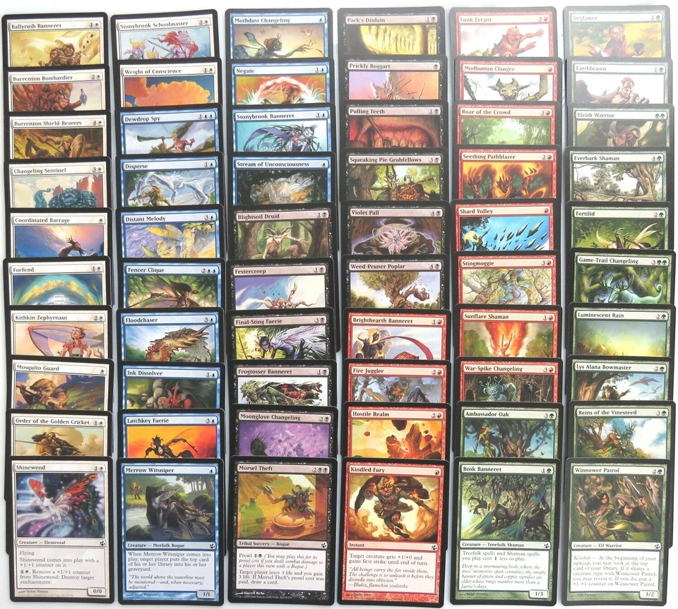 MORNINGTIDE ~ Complete 60 Card COMMON SET MtG distant melody stonybrook banneret - Image 2 of 2