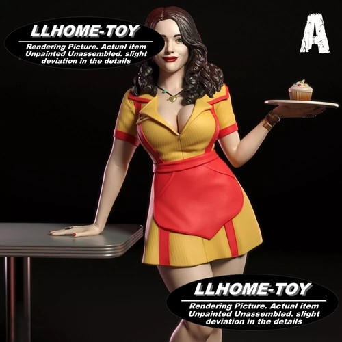 Max Black Girl NSFW Resin 1:6 Model Kit Unpainted 3d Print GK Statue Figure - Picture 4 of 12