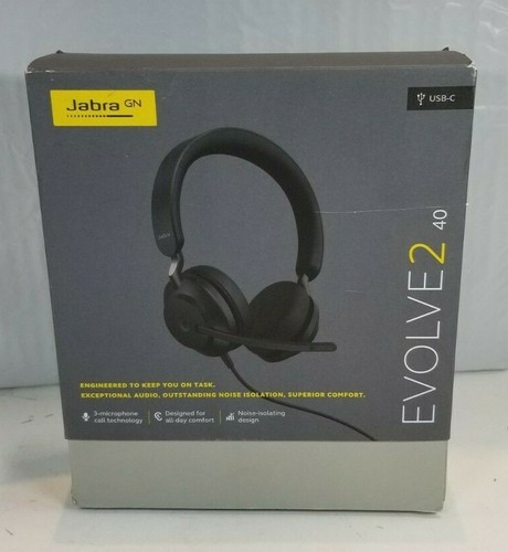 Jabra - Evolve2 40 - USB-C - HSC130 | eBay