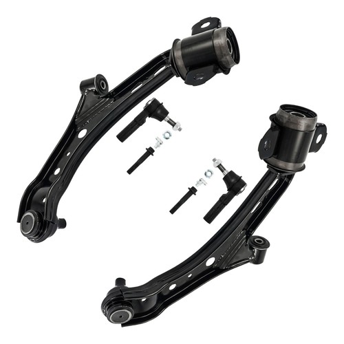Front Lower Control Arms Ball Joint Outer Tie Rods For 2005 - 2010 Ford Mustang - Picture 5 of 12