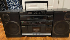 Sony CFD-454 Boombox - PROJECT - Parts/Repair - Detachable Speakers